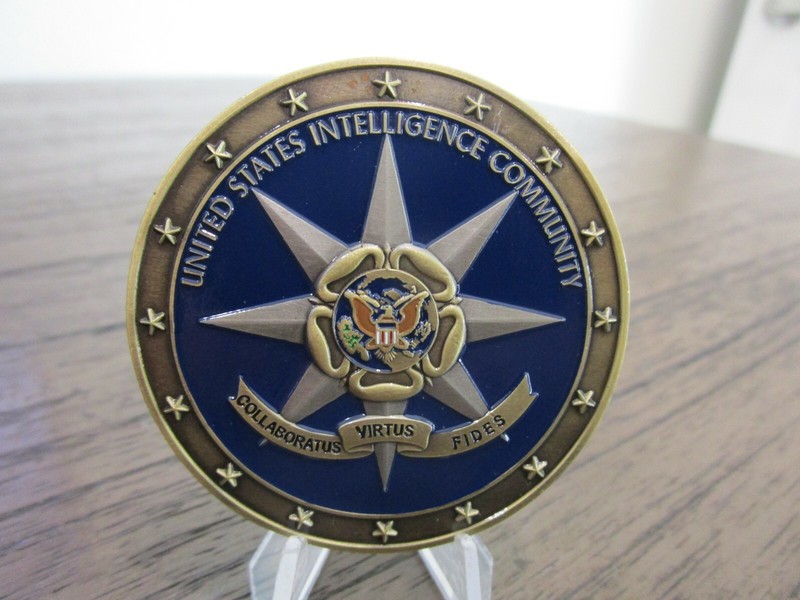 US Intelligence Community NRO NGA IC NSA CIA Grim Reaper Challenge Coin gallery