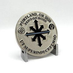 CHALLENGE COIN – Feds Go Home 2020 Portland BLM Riots ATF FBI USMS SOG BORTAC