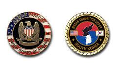 Masan Ammunition Depot South Korea Duty Station Challenge Coin