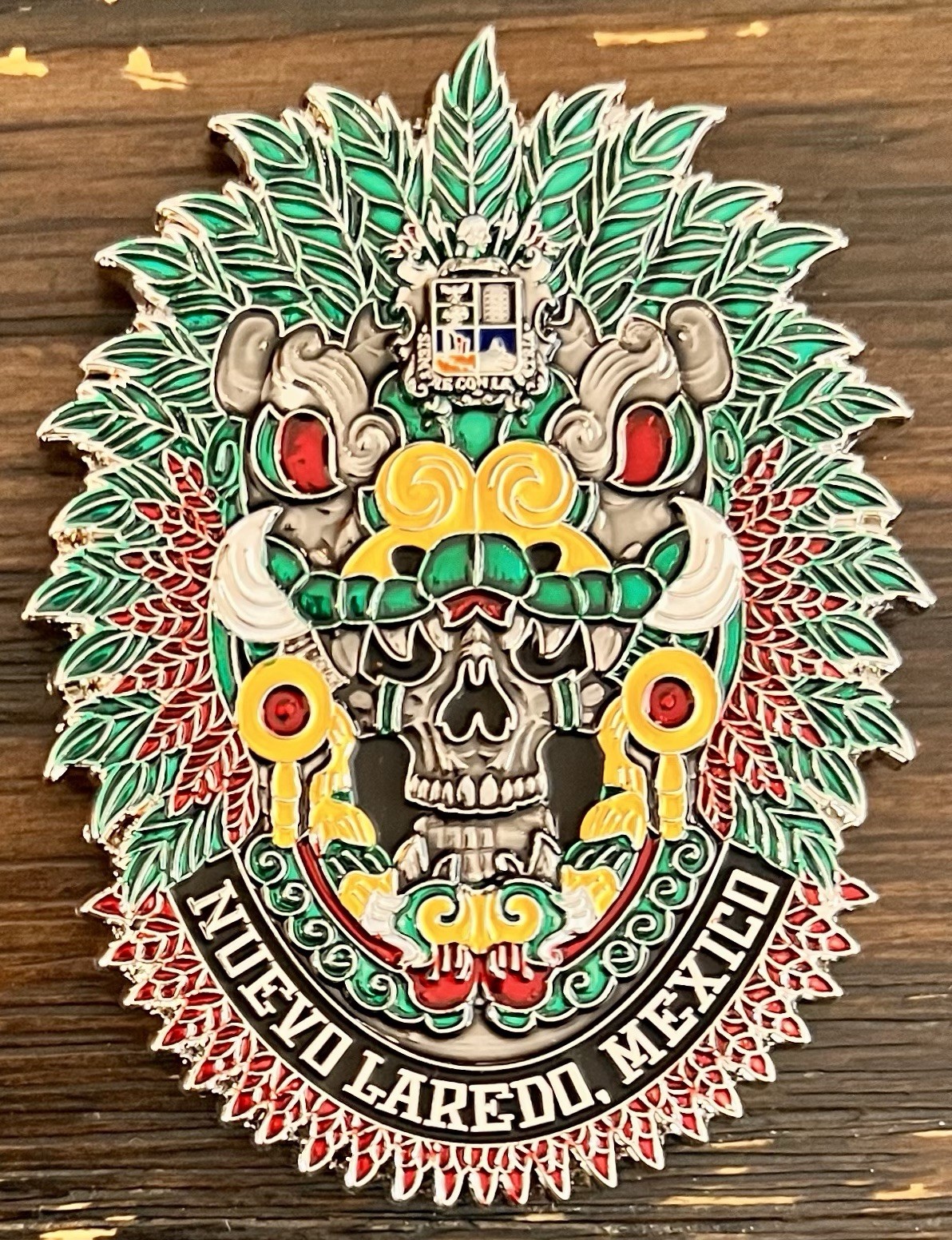 MSG Det Marine Security Guard Detachment Nuevo Laredo, Mexico Challenge Coin gallery