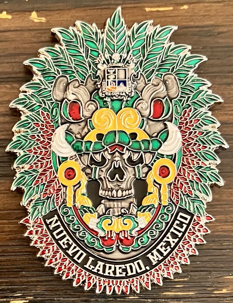 MSG Det Marine Security Guard Detachment Nuevo Laredo, Mexico Challenge Coin