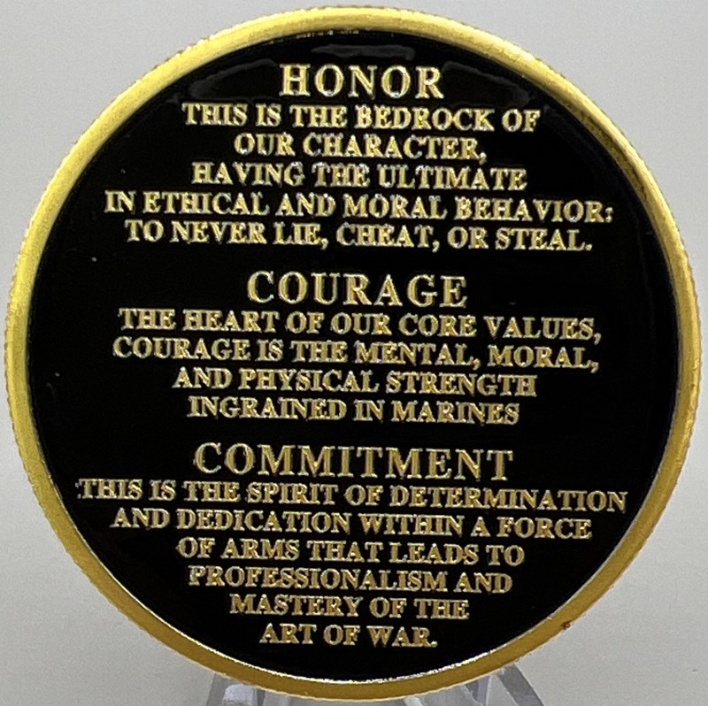 * US Navy Forces Challenge Coin, New Collectible Honor Courage & Commitment gallery