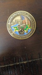 CHALLENGE COIN FORT MONROE VIRGINIA U.S. ARMY CADET COMMAND