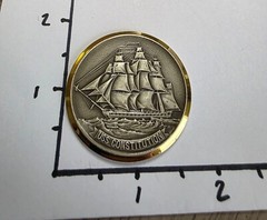 USS CONSTITUTION CHALLENGE COIN