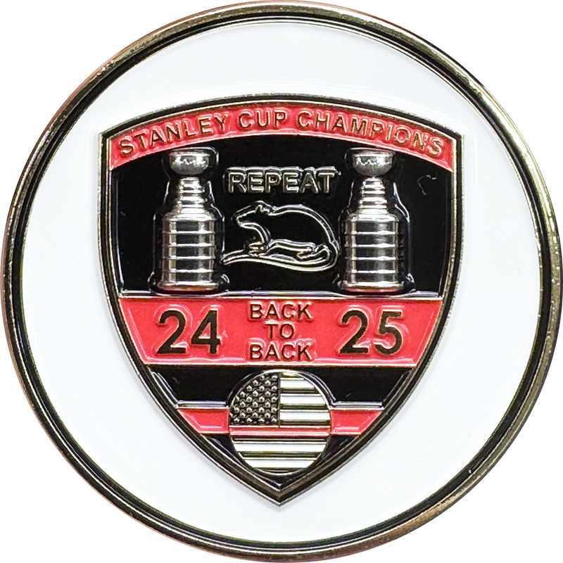BL5-1 Panthers 2025 Stanley Cup Challenge Coin Hockey Sunrise Fire Department Da gallery
