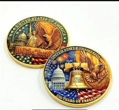 United States 250 Anniversary Challenge Coin Commemorative US 1-pc U