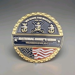 MCPON Delbert Black Challenge Coin National Chief’s Mess Washington DC Navy CPO