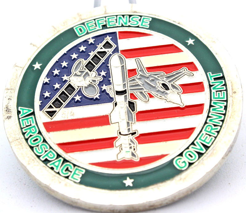 National Instruments NI Aerospace Defense Challenge Coin 2.0" Copper gallery