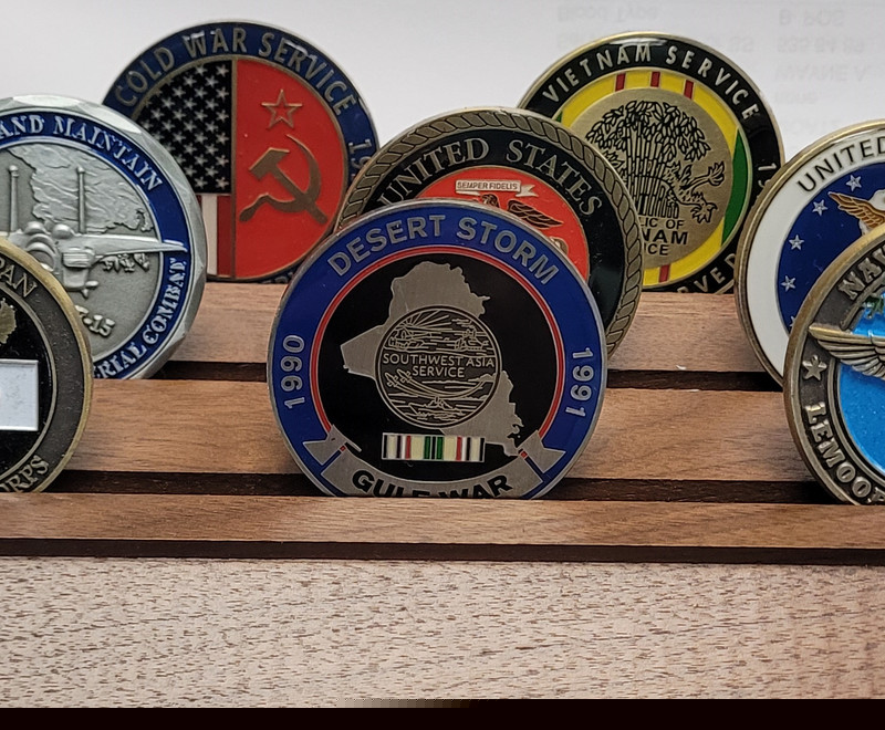 US Army Nurse Corps Desert Storm/Gulf War Challenge Coin gallery