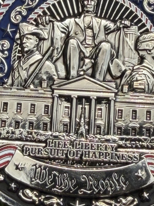 USA 250th Anniversary Challenge Coin 1776-2026 America gallery