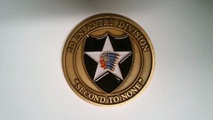 CHALLENGE COIN 2ND INFANTRY DIVISION “SECOND TO NONE” KATCHI KAPSHIDA