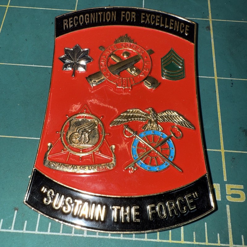 Directorate Of Logistics OIF OEF area support group Kuwait challenge coin gallery