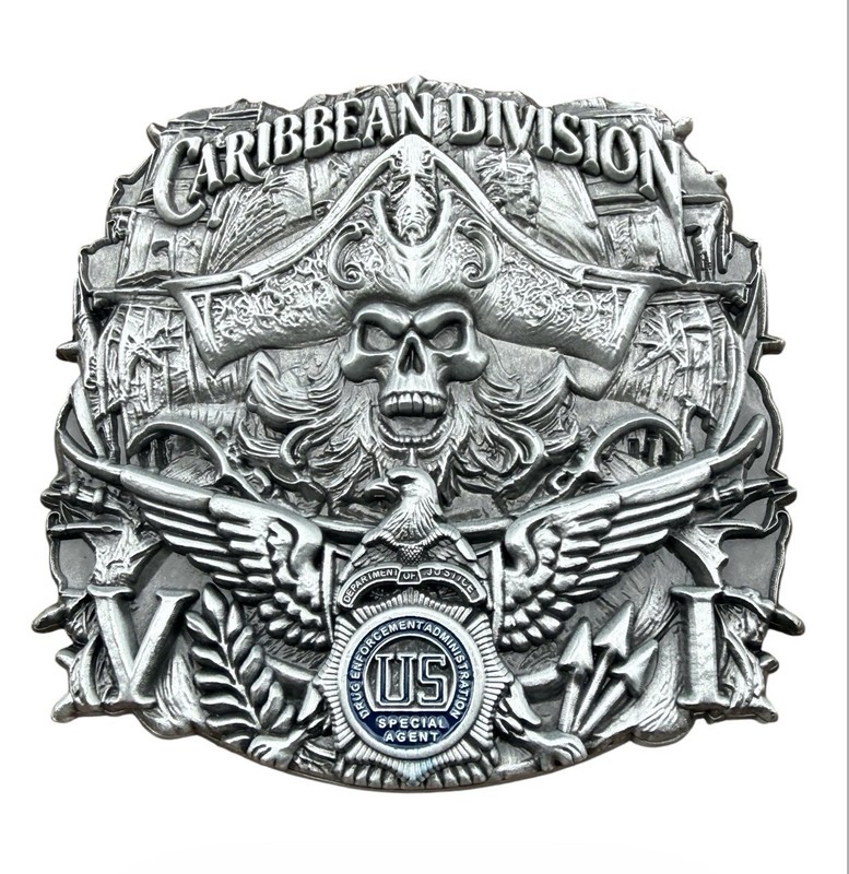 Awesome DEA St. Thomas Resident Office Caribbean Division Challenge Coin gallery
