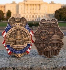 250th America (USA) | USCP Anniversary CHALLENGE COIN