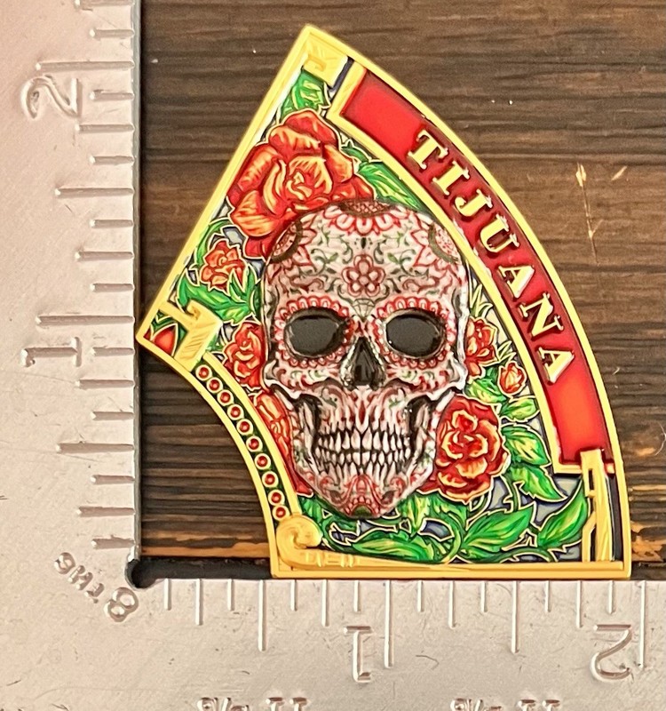 Marine Security Guard Detachment Tijuana, Mexico Puzzle Piece Challenge Coin gallery