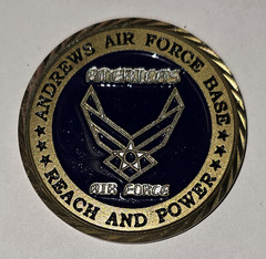 Andrews Air Force Base Challenge Coin (Home of Air Force One)