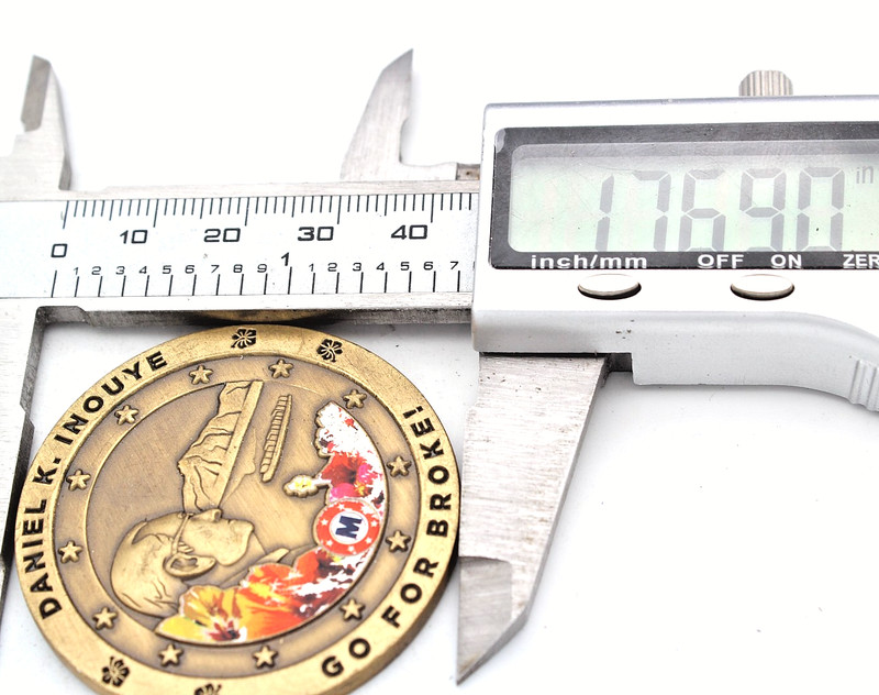 Matson Navigation Co. Daniel K. Inouye Challenge Coin 1.75” Copper gallery