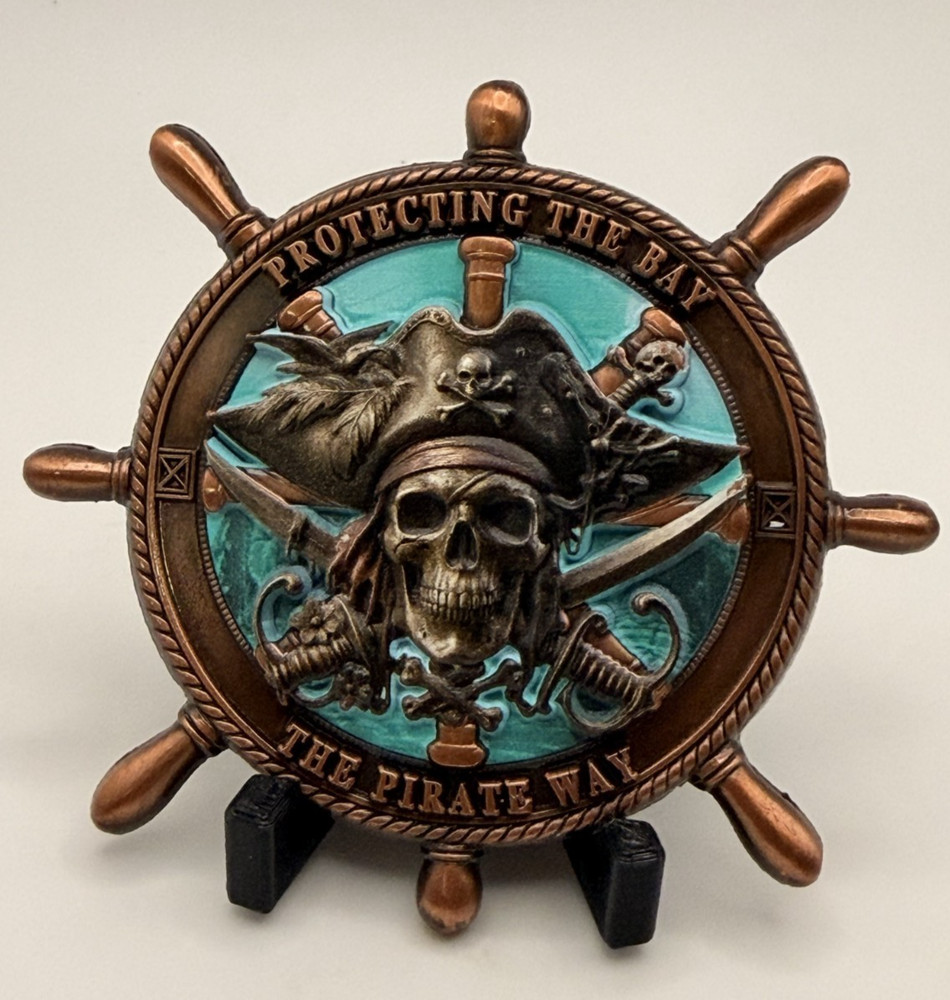 🔥 Sought After Gasparilla Invasion Tampa Police (TPD) Wheel (Copper)