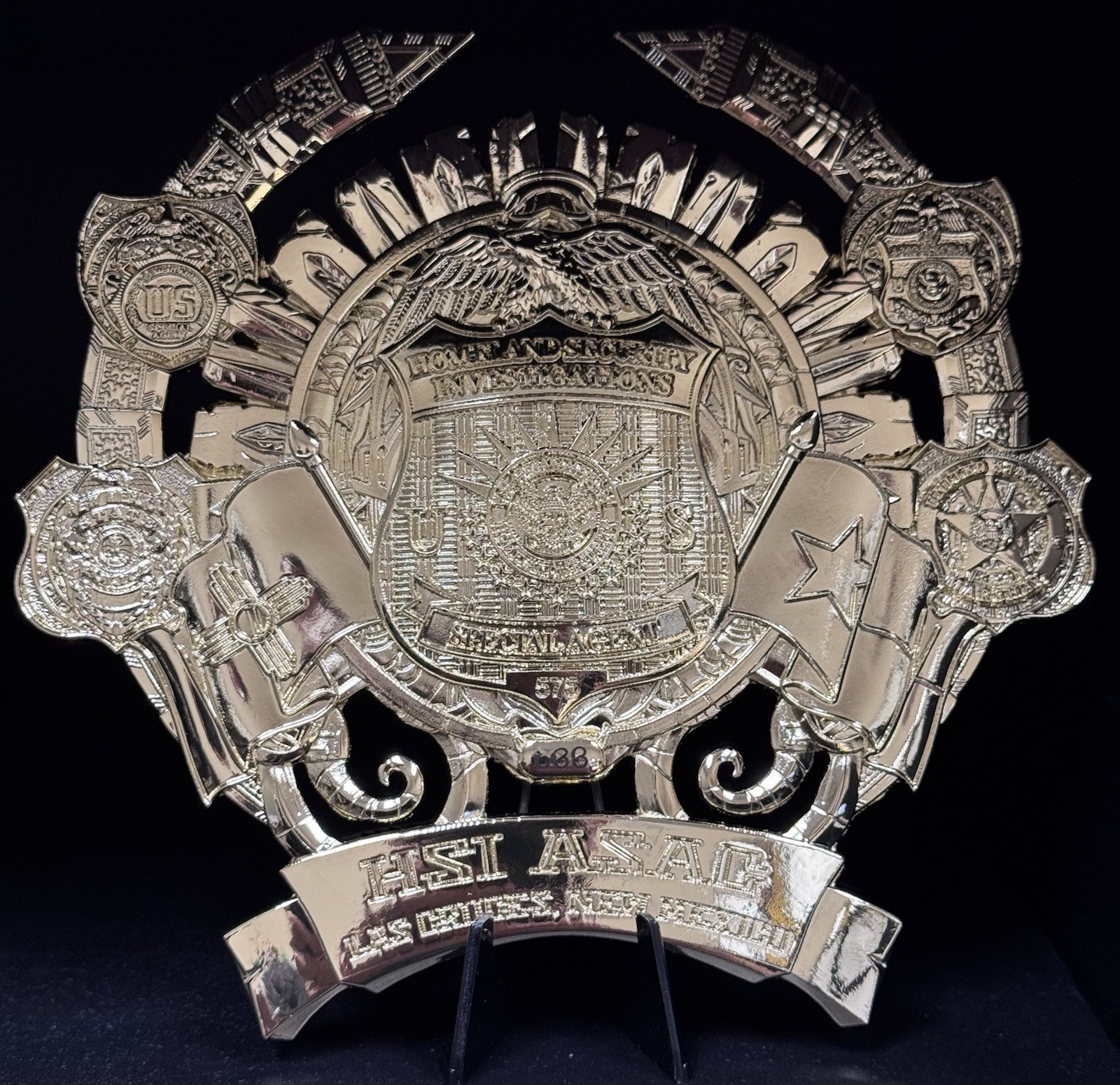 🔥HSI-NEW MEXICO-HIDTA STRIKE FORCE CHALLENGE COIN🔥🔥 gallery