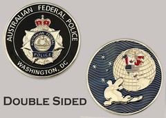 Australian Federal Police Washington DC Global Emblem Challenge Coin J#2