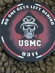 USMC Challenge Coin / Chip 0311 MOS