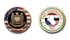 Erbil Governorate Iraq Challenge Coin