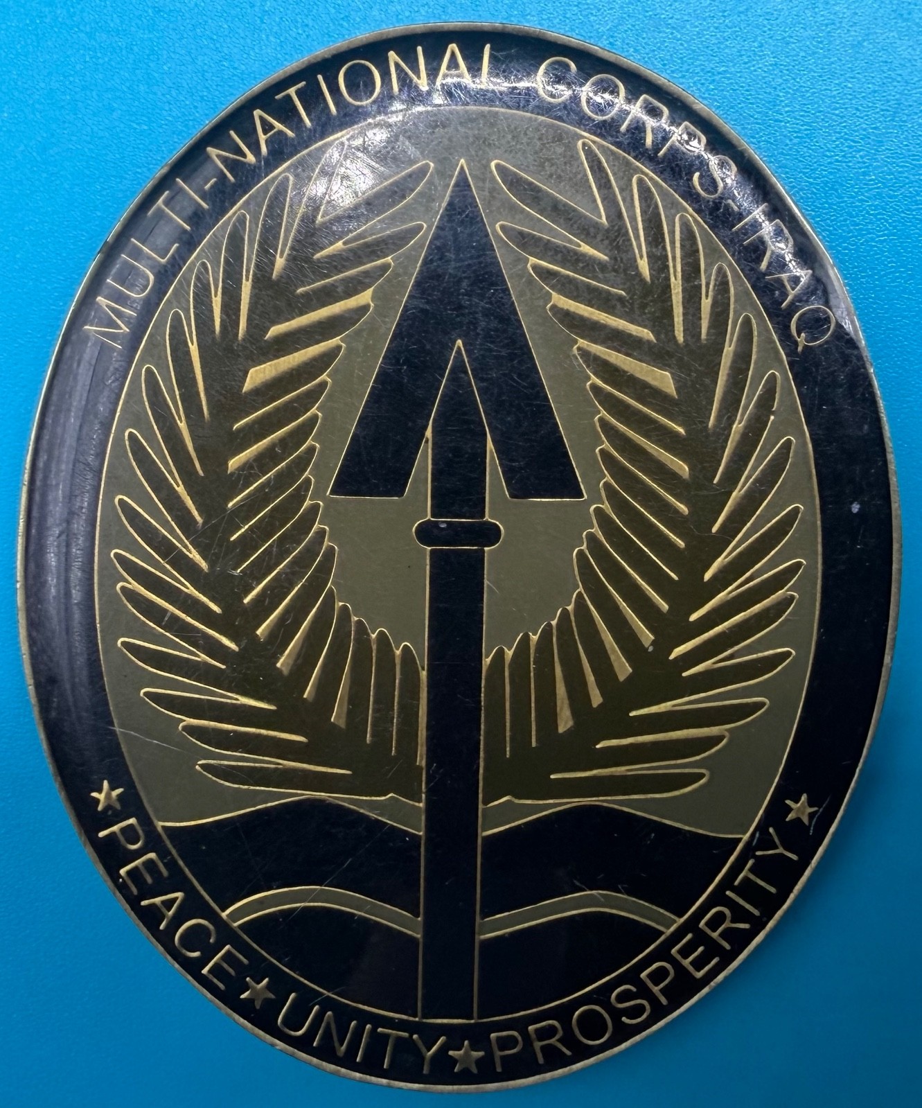 ISAF OIF Multi National Corps Iraq LTG Raymond Odierno Military Challenge Coin gallery