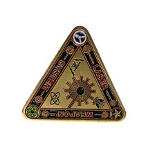 Unbranded Challenge Coin Unisex OS Gold Excellent USS Ponce Laser Weapon System