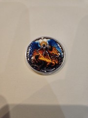 Saint Michael the Archangel challenge coin.