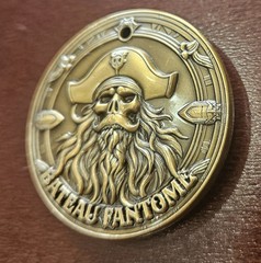Bateau fantome par Navark Montreal Souvenir Theme Challenge Coin Zinc Alloy 30g