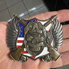 City Of Aventura Police Honor Guard Challenge Coin