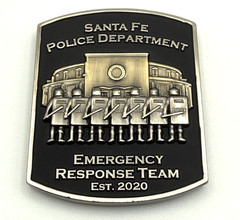 G38 Santa Fe Police Department Emergency Response Team New Mexico Challenge Coin