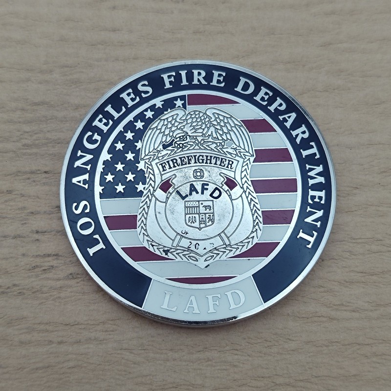 Los Angeles Fire Department Special Olympics World Games Challenge Coin gallery