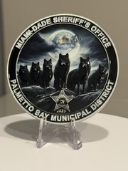 New Miami Dade Sheriff’s Office Palmetto Bay Challenge coin