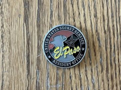 USSS Secret Service El Paso Resident Office Challenge Coin TX Texas