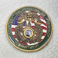 Special Operations Narcotics Unit Challenge Coin
