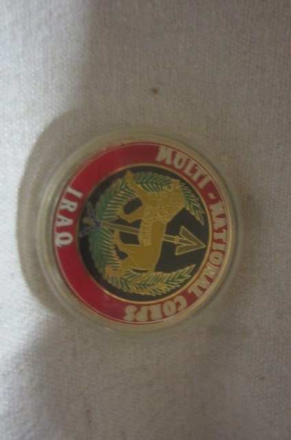 Preowned Multi-National Corps Iraq Multi-National Force-Iraq Coin in a Plastic C gallery