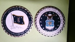 CHALLENGE COIN 24TH SECRETARY OF THE US AIR FORCE HEATHER WILSON 2 1/4 INCH BIG