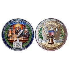 United States 250 Anniversary Challenge Coin Commemorative US 1-pc aw