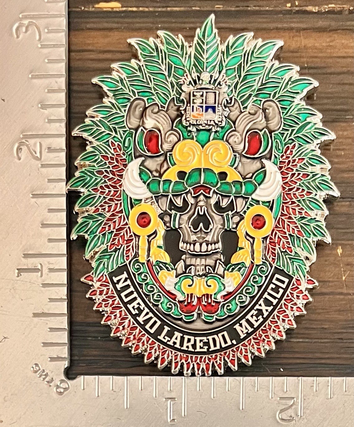 MSG Det Marine Security Guard Detachment Nuevo Laredo, Mexico Challenge Coin gallery