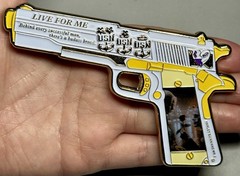 💥USN US Navy Military Harley Quinn Joker White And Yellow Challenge Coin