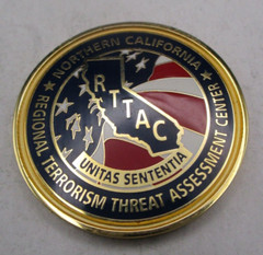 Northern California High Intensity Drug Trafficking Area Challenge Coin