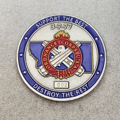 USA Ordnance Corps 411th Ordnance Battalion(Ammo) Challenge Coin