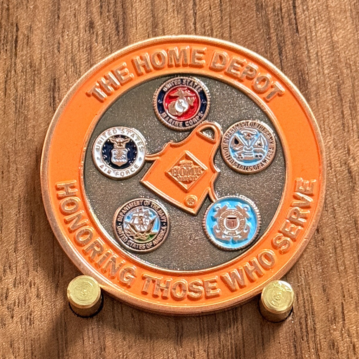 Home Depot Military Branches Veterans Day Iwo Jima Challenge Coin 1#39 gallery