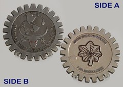 “Making the Unknown Happen” Gear Challenge Coin 1#3