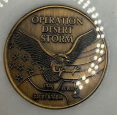 Operation Desert Storm Challenge Coin Persian Gulf Served 1990–1991
