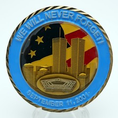 [821] 10th Mountain 1st BDE Task Force Warrior Afghanistan Coin 5cm