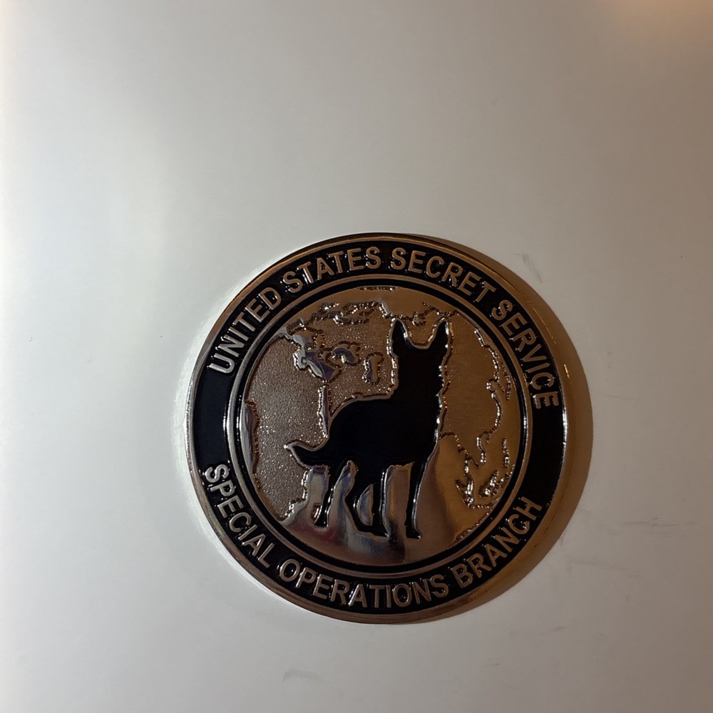 Secret Service Special Operations Branch Explosive Ordnance Detection K9 Coin