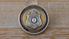 Roanoke Police Department Virginia Chief Of Police Challenge Coin #B931