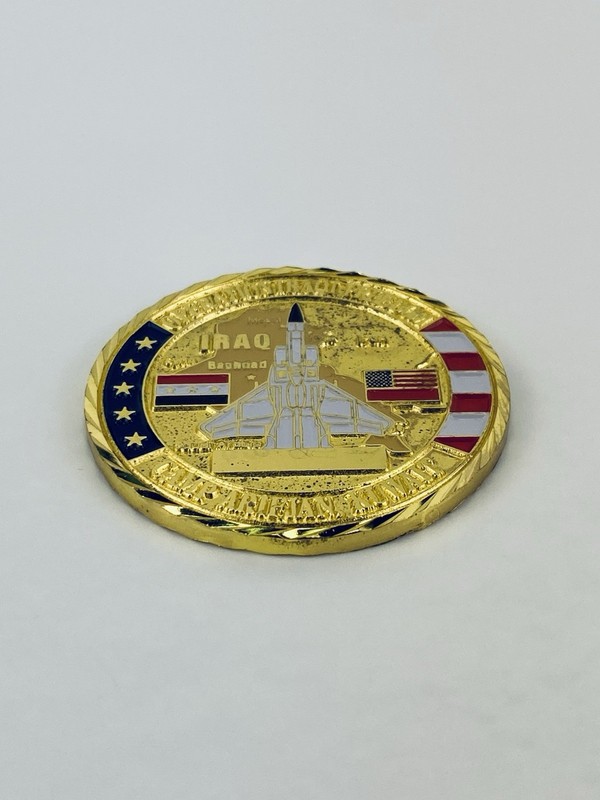 Operation Iraqi Freedom Camp Arifjan Kuwait Challenge Coin One Team Fight gallery